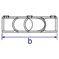 130 - Raccord en angle variable de 30° à 45°