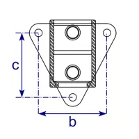 146 - Accroche Murale socle