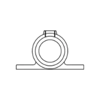 146 - Accroche Murale socle