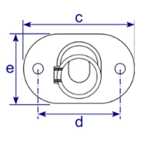 152 - Raccord socle fixation sol (0° - 11°)