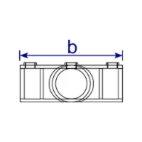 155 - Raccord en Té avec angle variable (0° - 11°)