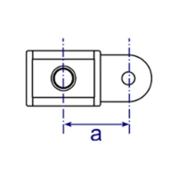 168M - Raccord anneau mâle double 90°