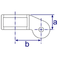 172M - Raccord anneau mâle double