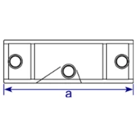 255 - Raccord en pente long té (11 ° -29 °)