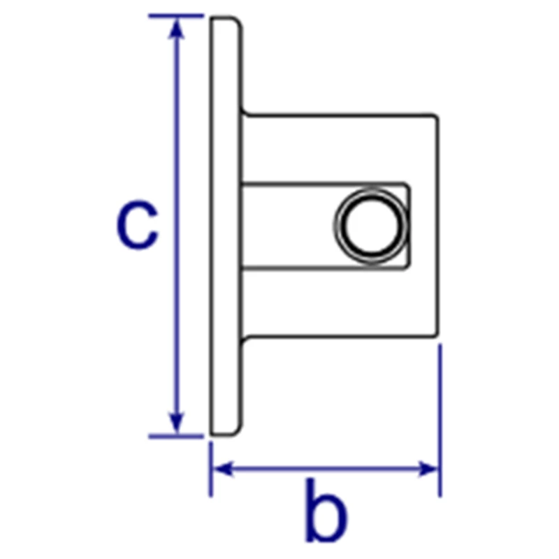 131 - Socle de fixation murale