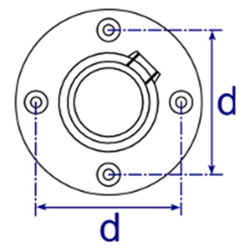 131 - Socle de fixation murale