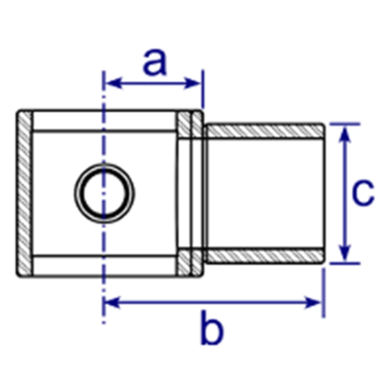147 - Raccord en Té interne