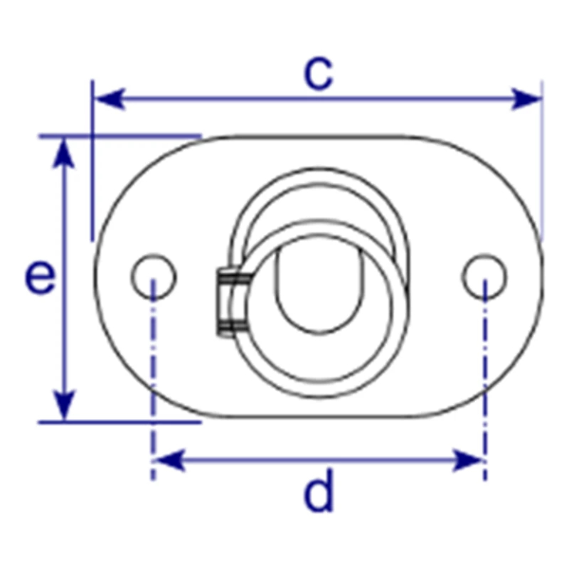 152 - Raccord socle fixation sol (0° - 11°)