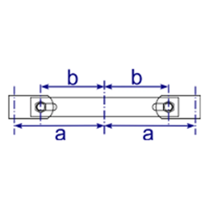 171 - Attache grille double